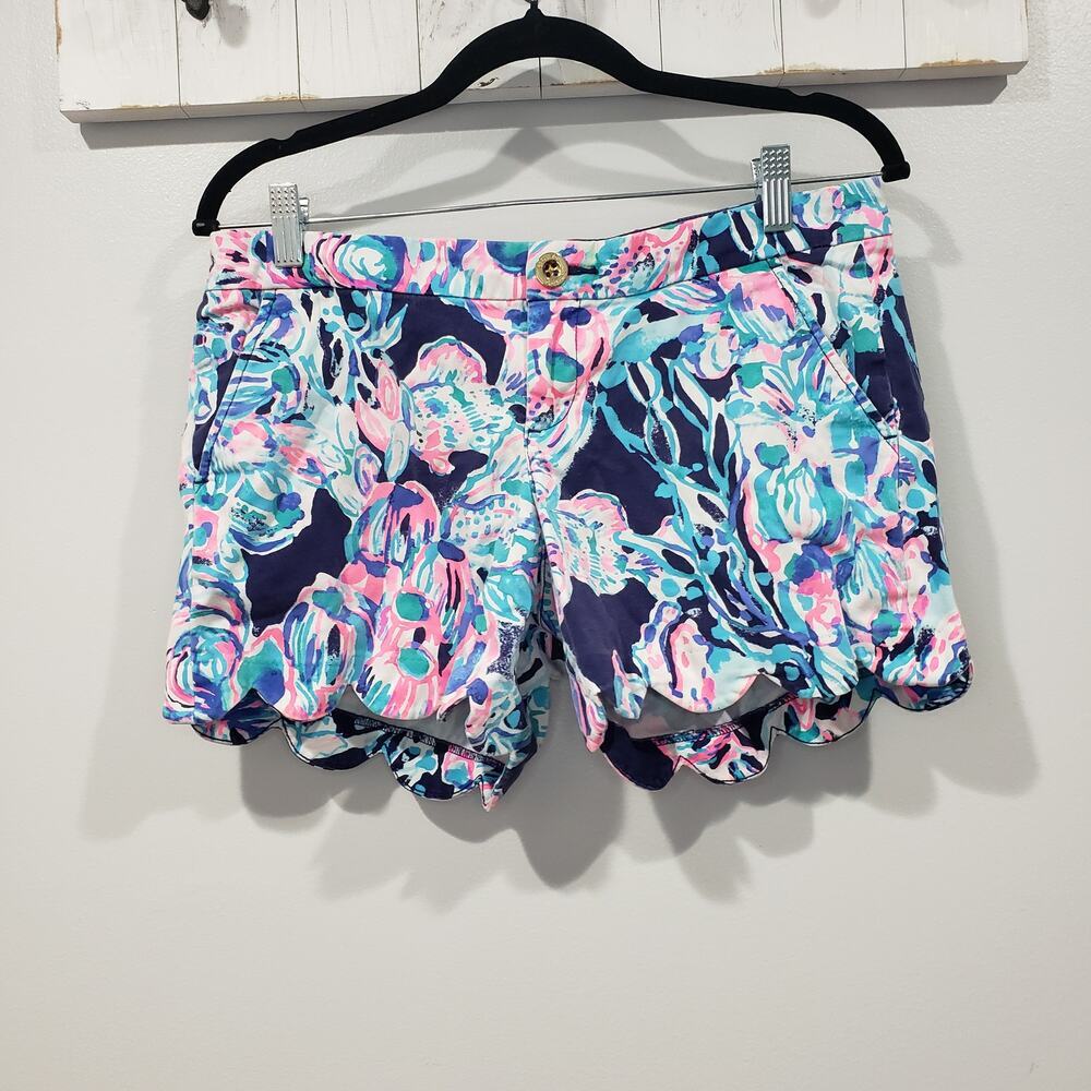 Lilly Pulitzer Exotic Garden Buttercup Shorts 6